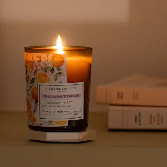 L'Essence Des Notes - Bougie Lavande & Camomille - Nuit Douce
