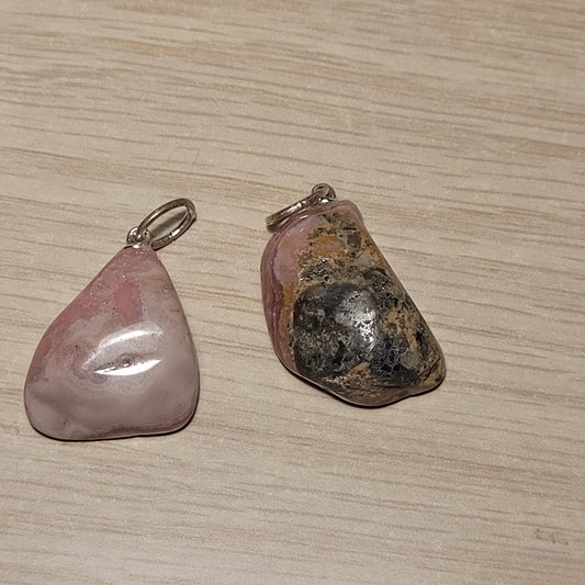 Pendentif en Rhodocrosite