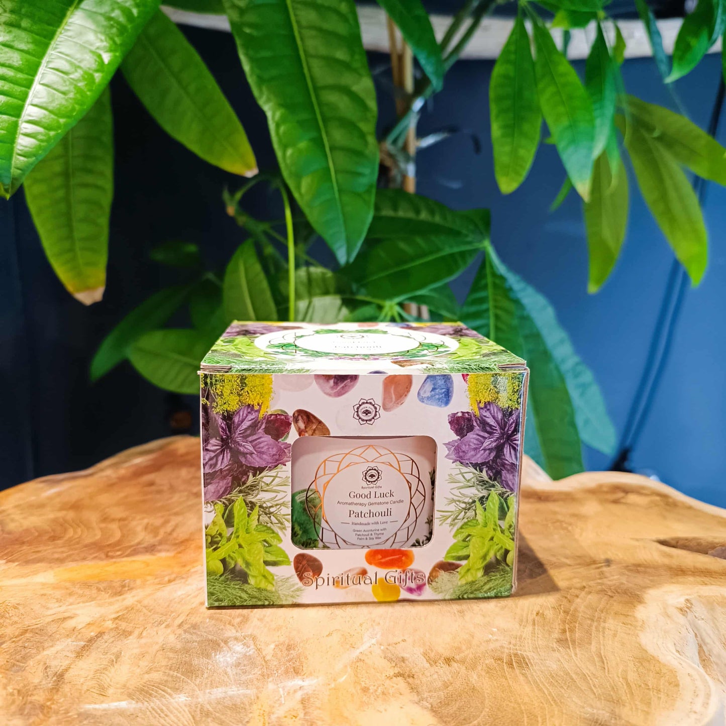 Bougie Gemme Good Luck – Patchouli – Spiritual Gifts