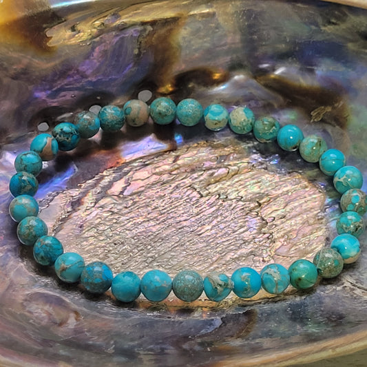 Bracelet Jaspe Impérial Turquoise