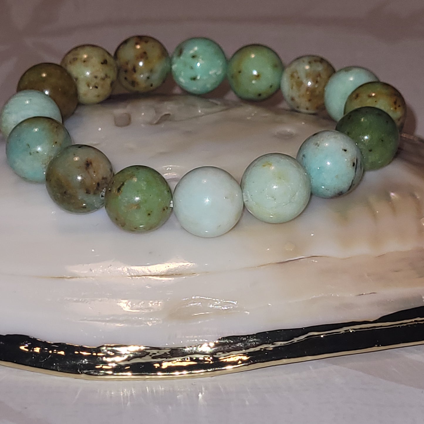 Turquoise de Mongolie – Bracelet énergétique