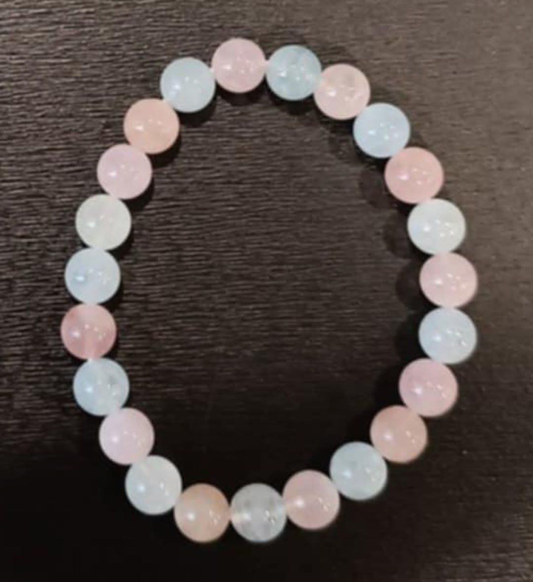 Bracelet en Morganite