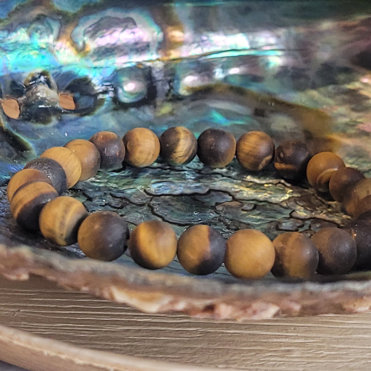 Œil de Tigre Mat – Bracelet énergétique