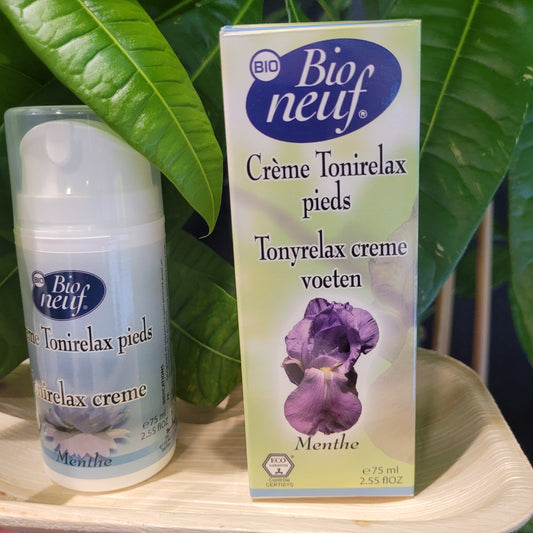 Crème Tonirelax Menthe – Soin des pieds
