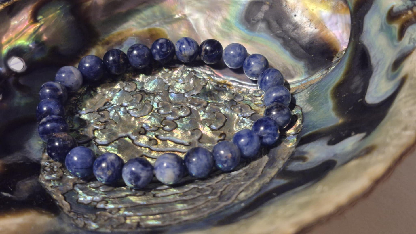 Bracelet Sodalite Chakras – Bracelet énergétique