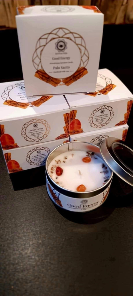Bougie Good Energy Palo Santo – Spiritual Gifts