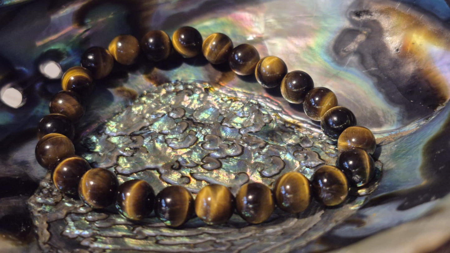 Bracelet Œil de Tigre – Pierre naturelle