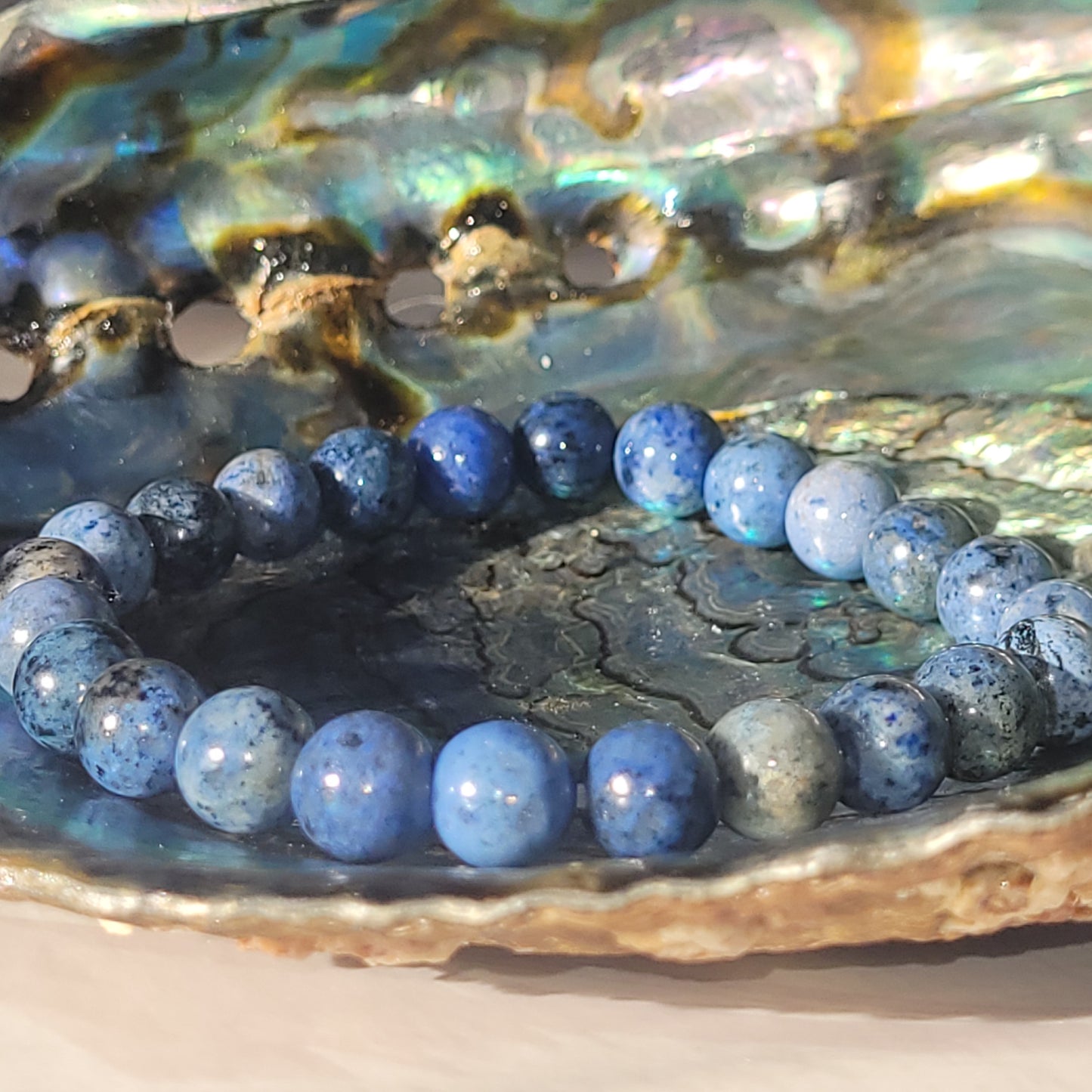 Bracelet Dumortiérite – Pierre naturelle