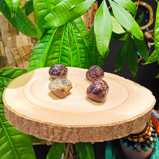 Grenat – Pierre roulée naturelle d’ancrage et de vitalité