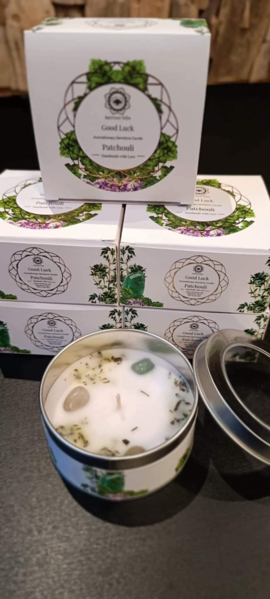 Bougie Good Luck Patchouli – Spiritual Gifts