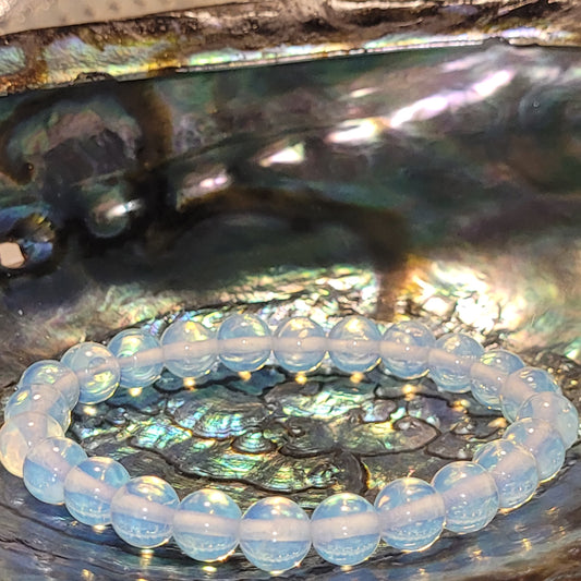 Bracelet Opaline – Pierre synthétique