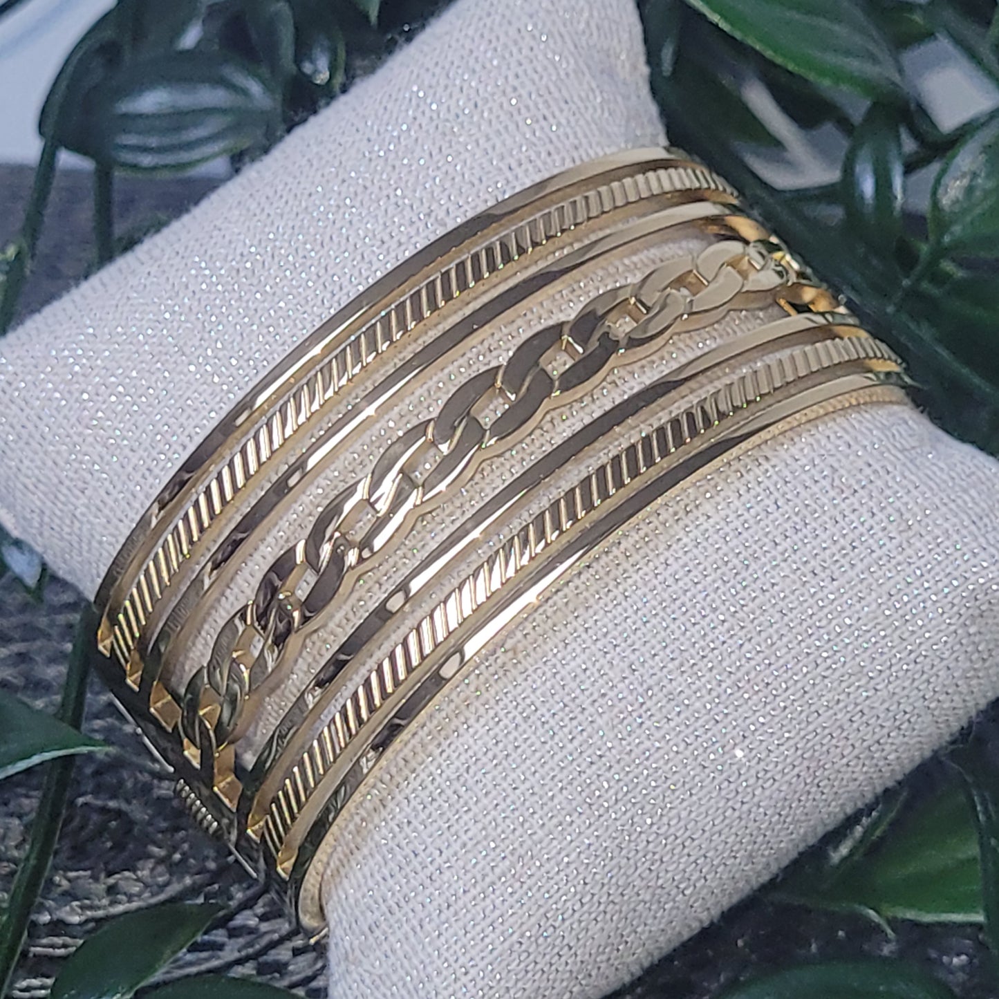 Bracelet Multi-Rangs Doré – Bracelet inoxydable