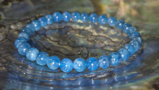 Bracelet Apatite Bleue