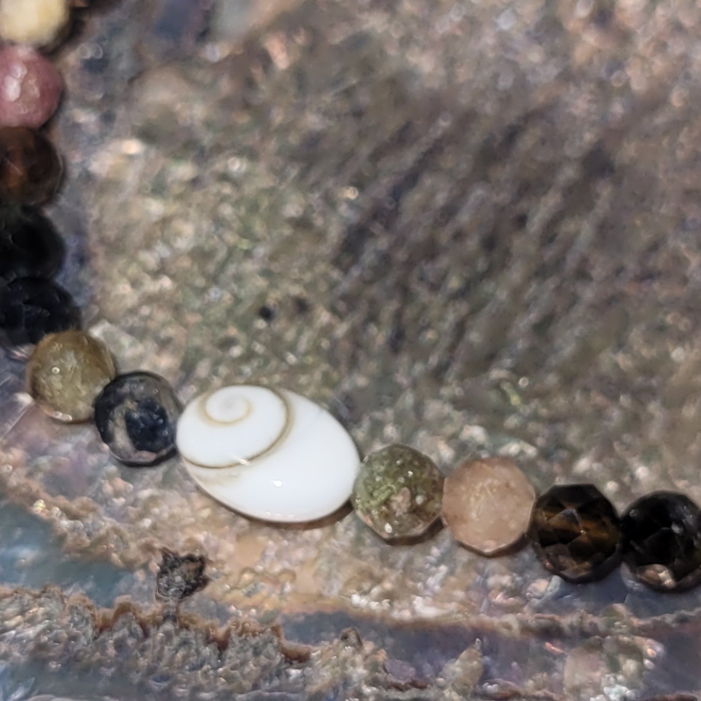 Bracelet Œil de Sainte-Lucie & Tourmaline mixte – Bracelet énergétique