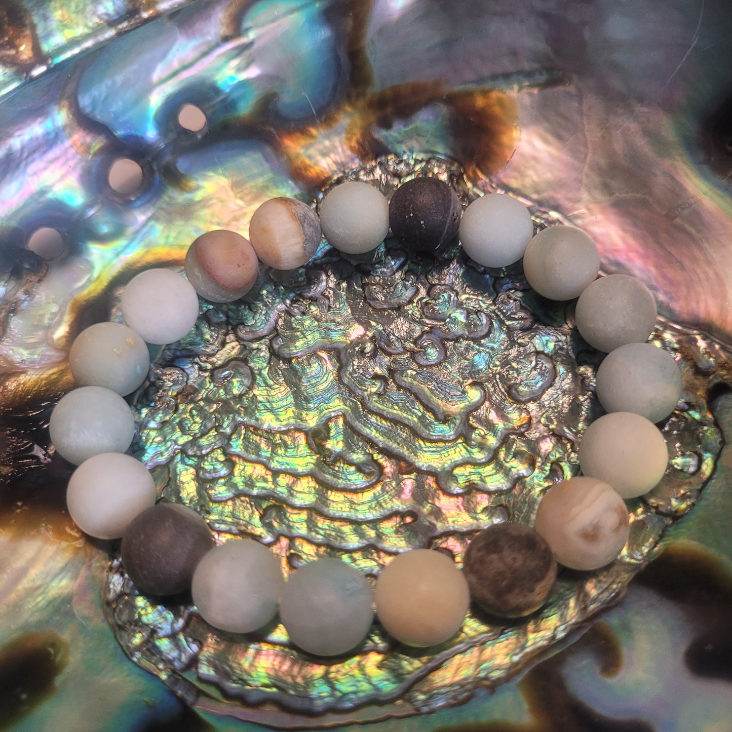 Bracelet Amazonite de Chine Mat – Bracelet énergétique