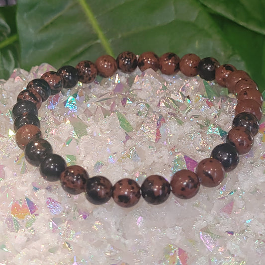 Bracelet Obsidienne Acajou A