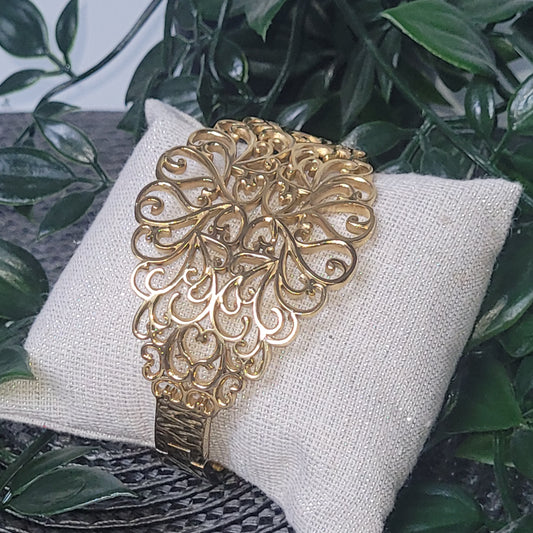 Bracelet Arabesque Dorée – Bracelet inoxydable