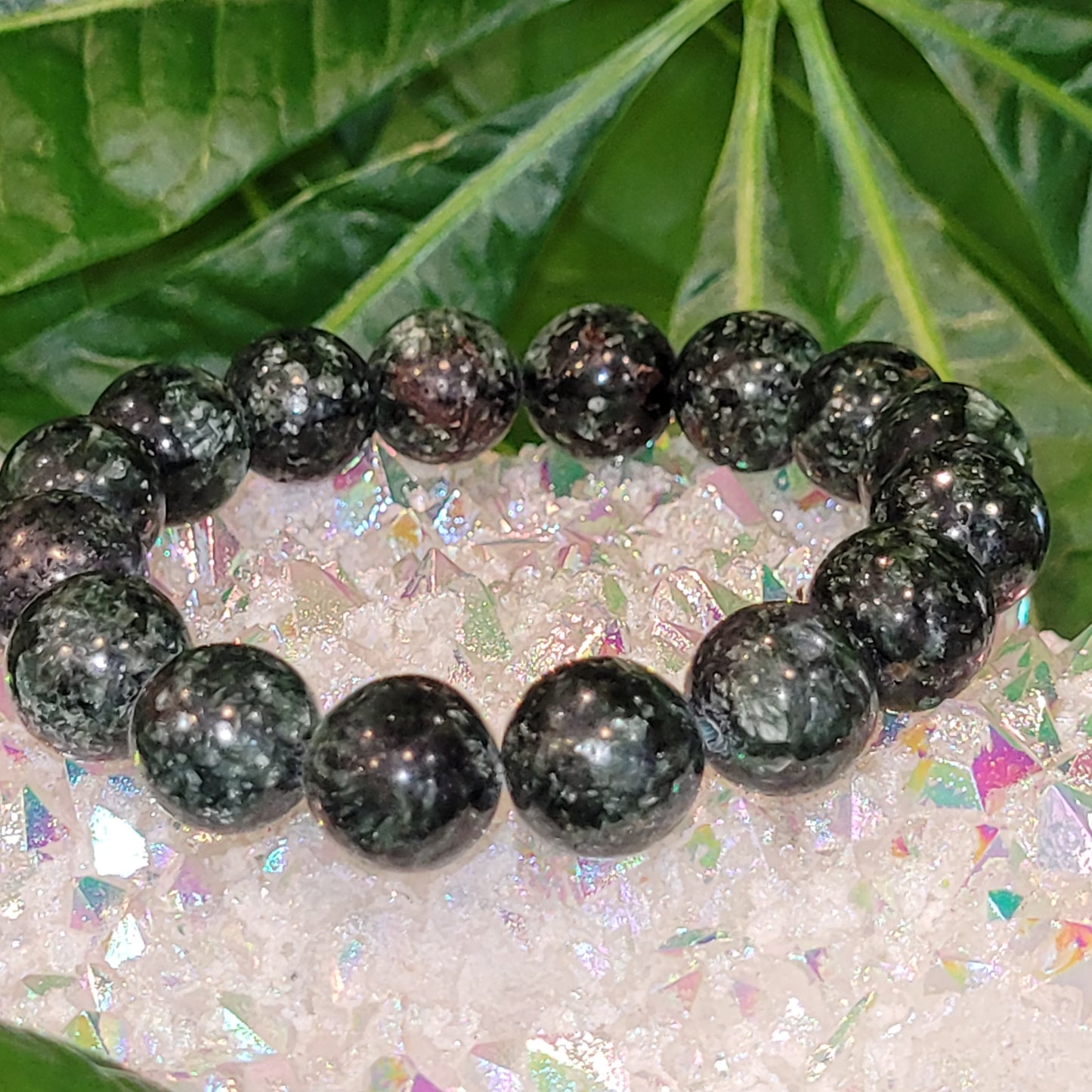 Bracelet de Séraphinite