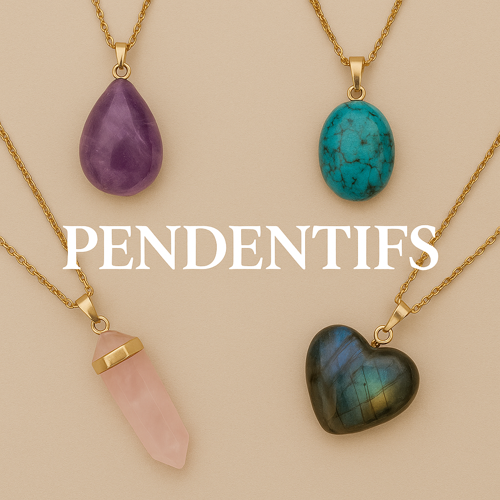 Pendentifs en pierres