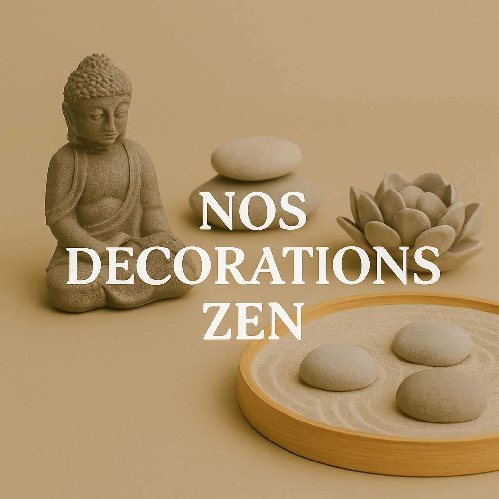 Nos décorations zen