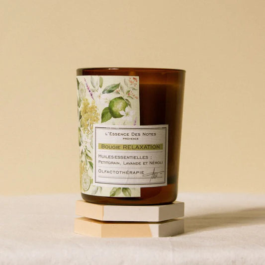 L'Essence Des Notes - Bougie Petit Grain & Néroli - Relaxation