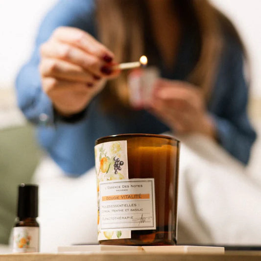 L'Essence Des Notes - Bougie Citron & Basilic - Vitalité