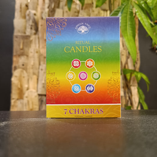 Bougies rituelles 7 Chakras – Green Tree