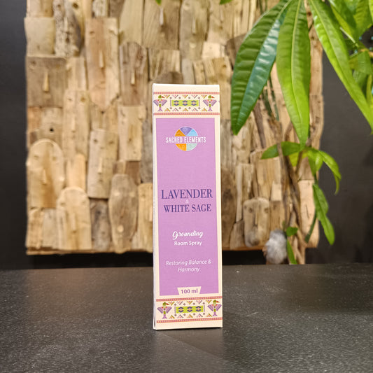 Spray d’Ambiance – Lavande & Sauge Blanche (Sacred Elements)