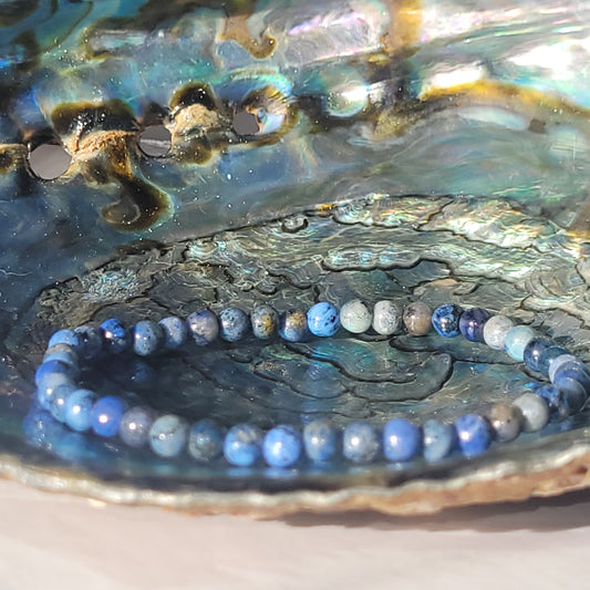 Bracelet Dumortiérite – Pierre naturelle