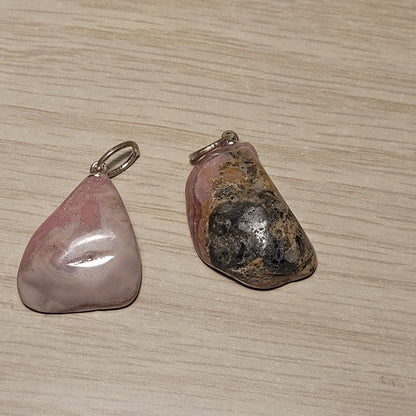 Pendentif en Rhodocrosite