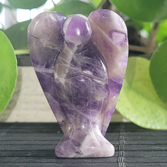 Ange Améthyste Chevron – Pierre d’harmonie spirituelle