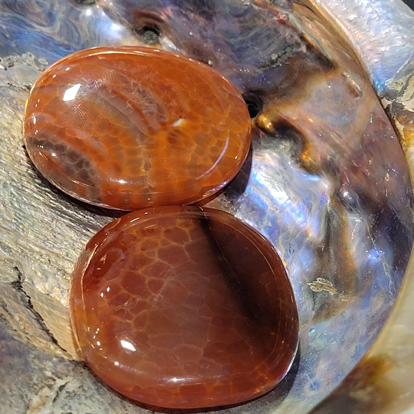 Agate de Feu – Pierre roulée