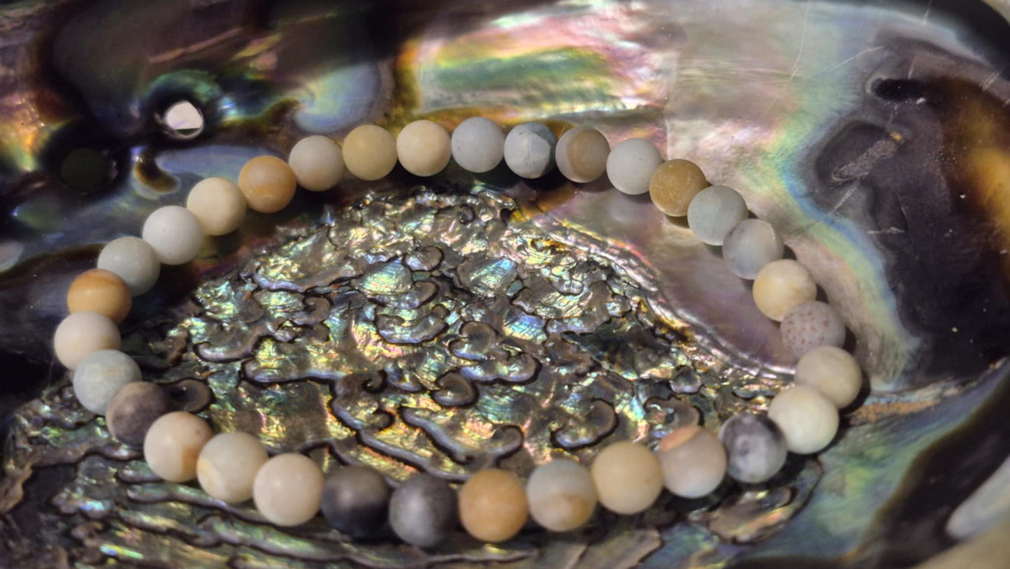 Bracelet Amazonite de Chine Mat – Bracelet énergétique