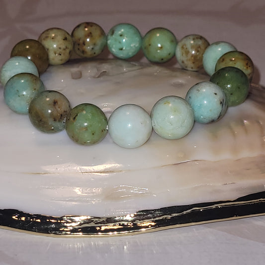 Turquoise de Mongolie – Bracelet énergétique