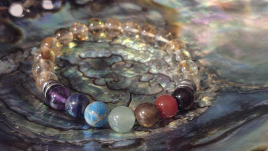 Bracelet Citrine Chakras – Bracelet énergétique