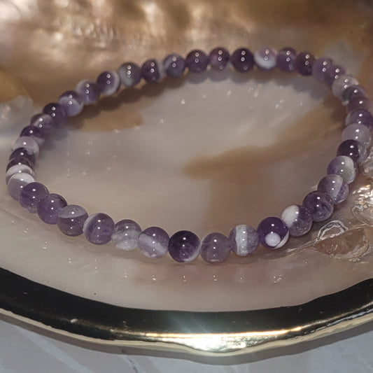 Bracelet Améthyste Chevron – Bracelet énergétique