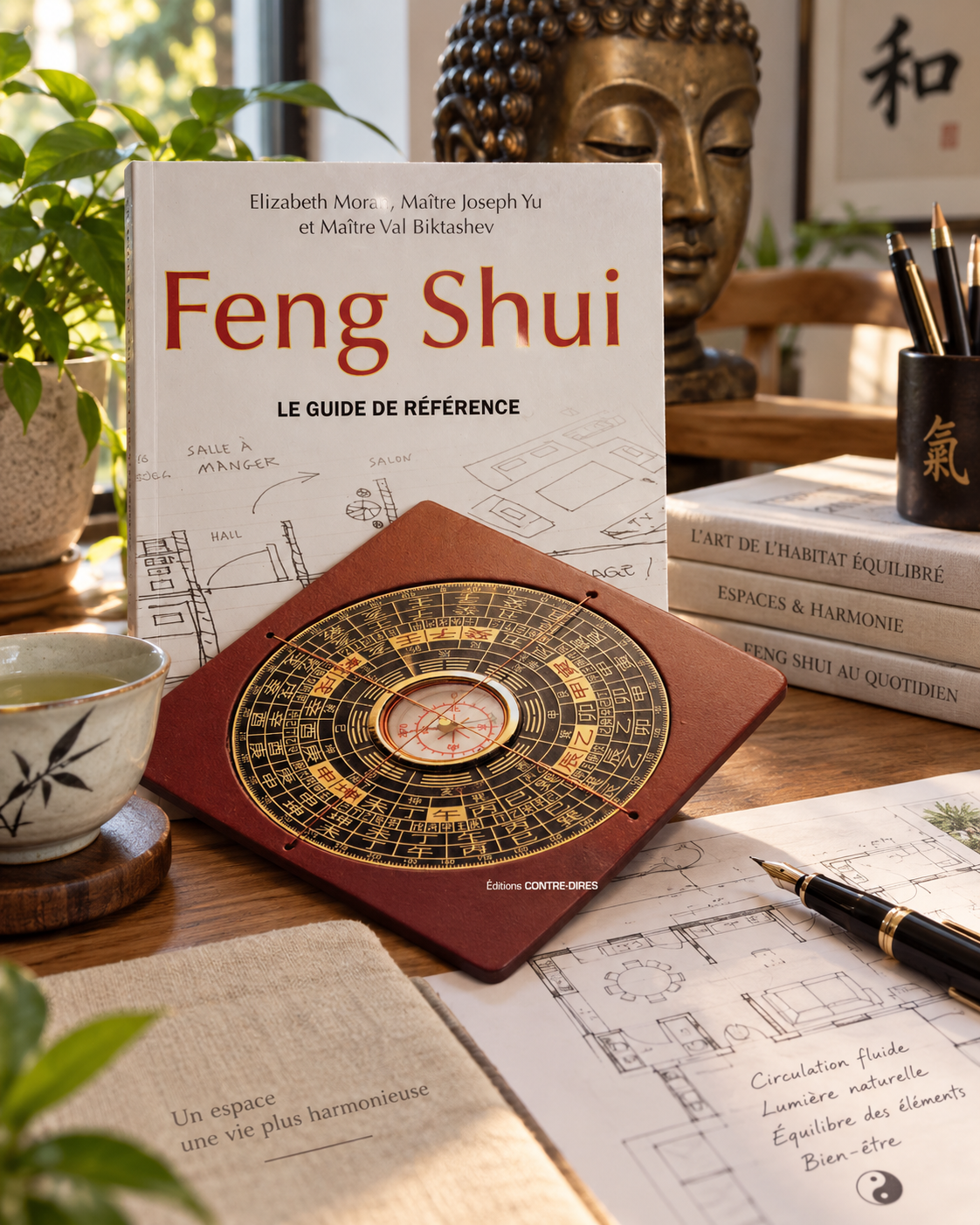 Feng Shui – Le Guide de Référence

Elizabeth Moran, Maître Joseph Yu & Maître Val Biktashev