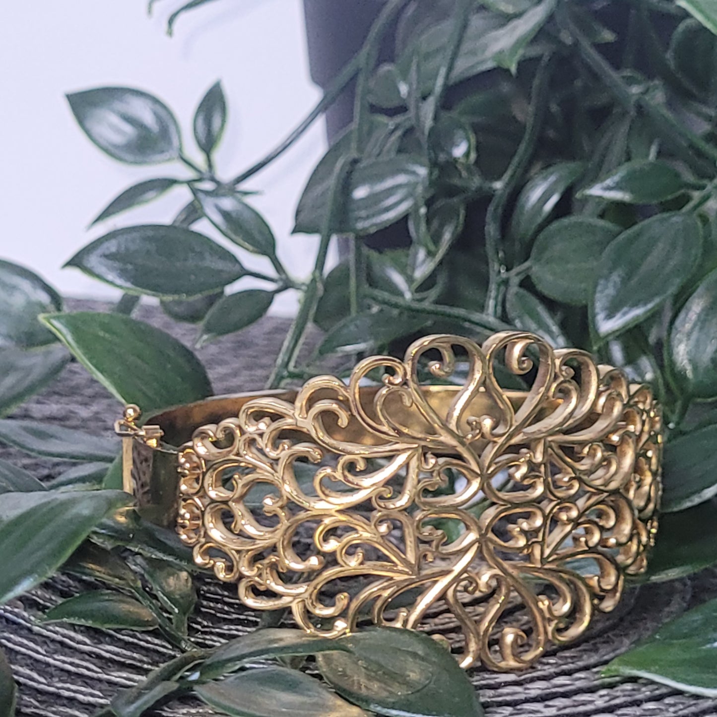 Bracelet Arabesque Dorée – Bracelet inoxydable