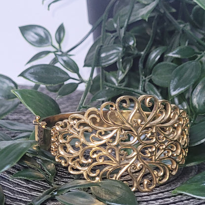 Bracelet Arabesque Dorée – Bracelet inoxydable