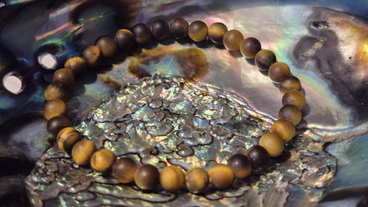 Œil de Tigre Mat – Bracelet énergétique