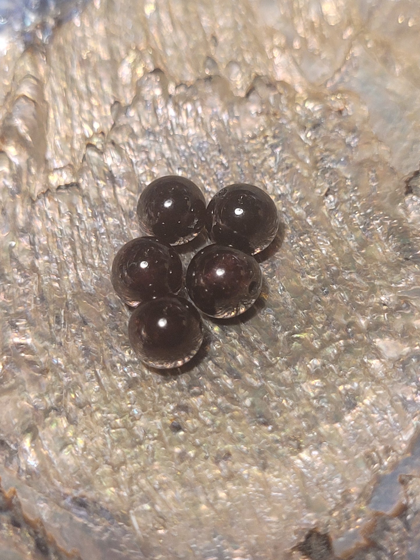 Fil de perles - Grenat A A