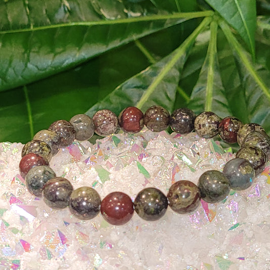 Bracelet Jaspe Sang de Dragon A