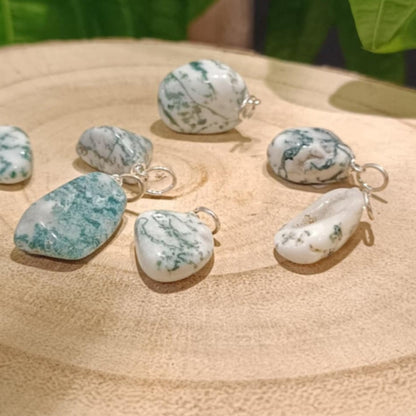 Pendentif Agate Arbre