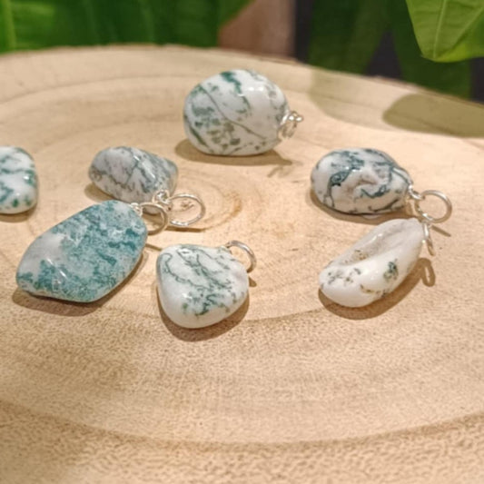 Pendentif Agate Arbre