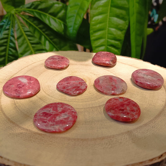 Thulite- Pierres Plates