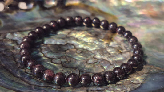 Bracelet Grenat Rouge A+ – Bracelet énergétique