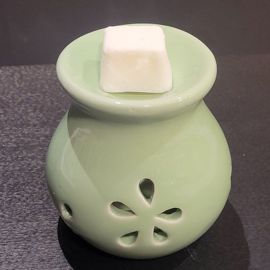 Brûle-parfum Fleur ajourée – Brûle-parfum en céramique