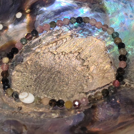 Bracelet Œil de Sainte-Lucie & Tourmaline mixte – Bracelet énergétique
