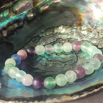 Bracelet Fluorite Mat – Bracelet énergétique