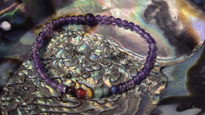 Bracelet Améthyste Chakras – Bracelet énergétique